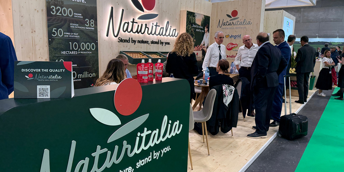 Naturitalia, a Fruit Attraction la nuova identità e il rilancio sull’export